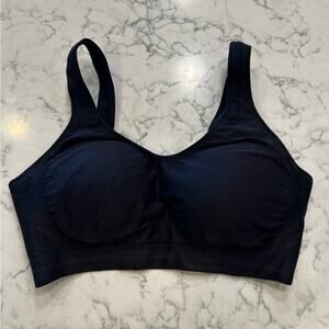 NWOT Truekind Black Daily Comfort Bra Size Medium